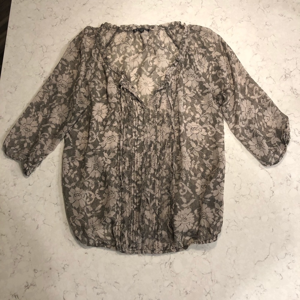 Express Women’s Sheer Top